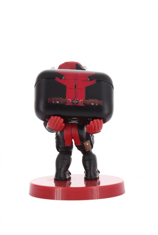 Marvel Deadpool Buds Pro Wireless Bluetooth Earbuds and Phone Holder / Marvel Deadpool zestaw: stojak na słuchawki Deadpool plus słuchawki bezprzewodowe