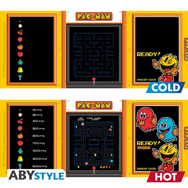 PAC-MAN mug heat change (460 ml) - Arcade / Pac-man kubek termoaktywny (460 ml) Arcade - ABS