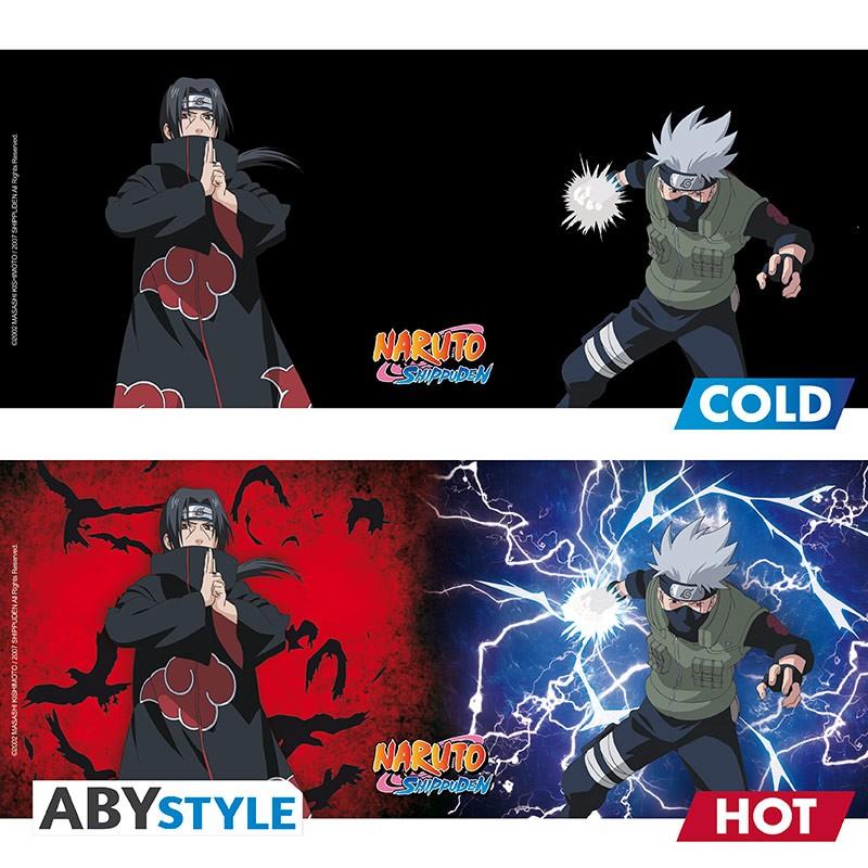 Naruto Shippuden heat change mug Kakashi-Itachi / Kubek termoaktywny Naruto Shippuden Kakashi- Itachi - ABS