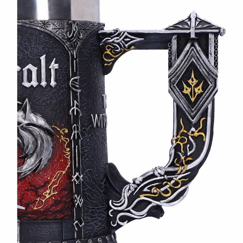 The Witcher Trinity Tankard (high: 15,5 cm) / Kufel kolekcjonerski Wiedźmin - Trinity (wysokość: 15,5 cm)