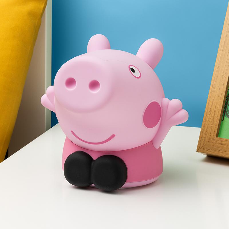 Peppa Pig Silicone Light Rechargeable Battery (high: 15 cm) / Świnka Peppa silikonowa lampka z akumulatorem (wysokość: 15 cm)