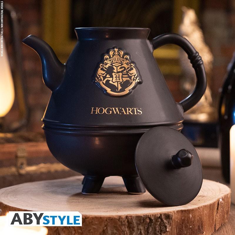 HARRY POTTER - Teapot with Hogwarts cauldrons set / zestaw do herbaty Harry Potter Hogwarts (czajnik plus 2 kubki) - ABS