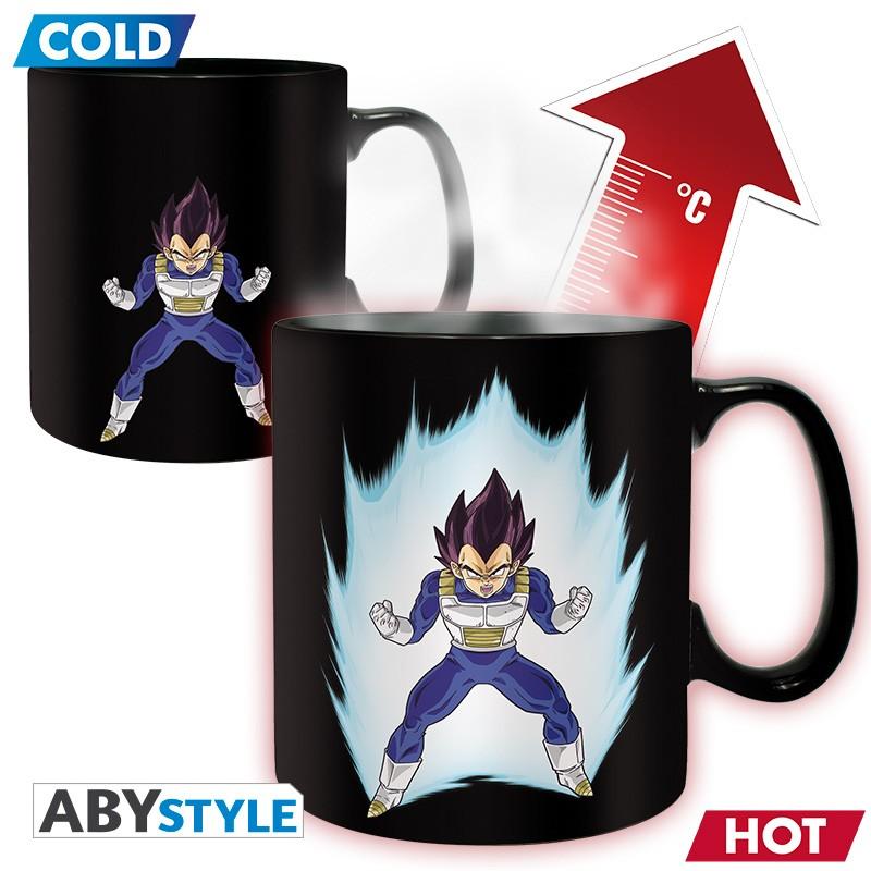 DRAGON BALL - Mug Heat Change - 460 ml - Vegeta / kubek termoaktyny Dragon Ball Vegeta - ABS