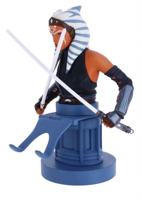 Star Wars - Mandalorian Ahsoka Tano phone & controller holder (20 cm) DAMAGED PACKING / stojak Gwiezdne Wojny - Mandalorian Ahsoka Tano (20 cm) USZKODZONE OPAKOWANIE