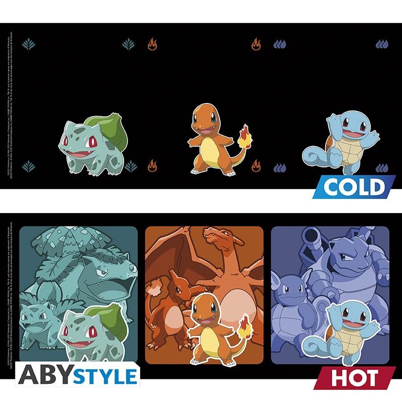 POKEMON Mug Heat Change - Evolve / kubek termoaktywny Pokemon - Evolve - ABS