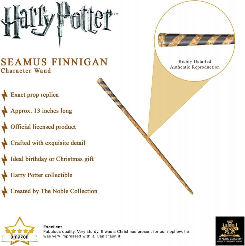 Harry Potter - Seamus Finnigan’s Wand (Character Edition) / Różdżka Harry Potter - Seamus Finnigan (CE)