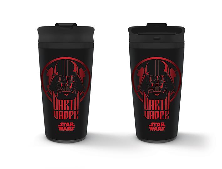 STAR WARS - DARTH VADER METAL TRAVEL MUG / kubek termiczny (metalowy) Gwiezdne Wojny - Lord Vader