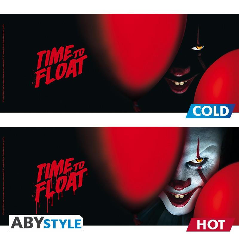 IT mug heat change (460 ml) Pennywise - Time to float / IT-TO kubek termoaktywny (460 ml) Pennywise - czas popływać - ABS