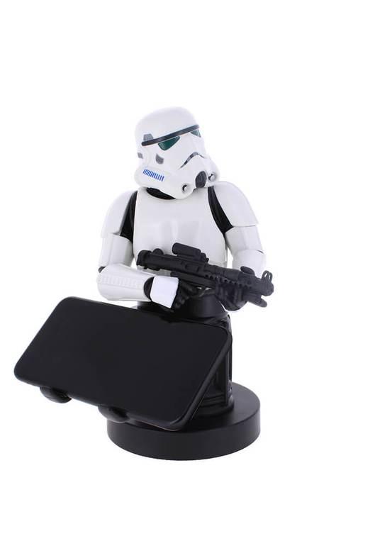 Star Wars - Mandalorian Imperial Stormtrooper phone & controller holder (20 cm) / stojak Gwiezdne Wojny - Mandalorian Szturmowiec Imperium (20 cm)