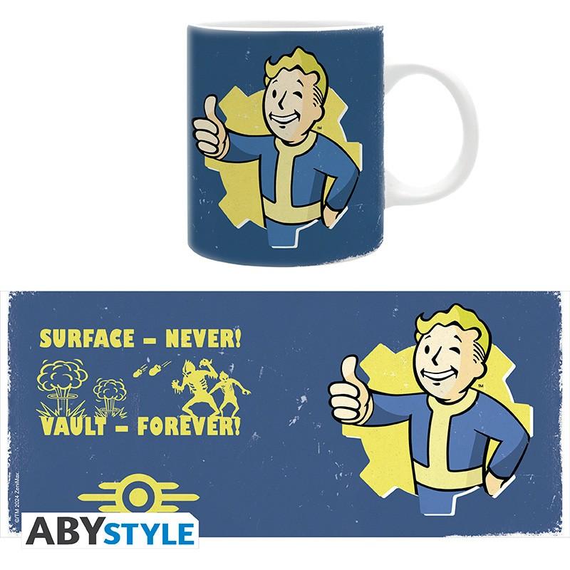 FALLOUT - Mug - 320 ml - Vault Boy Blue - ABS