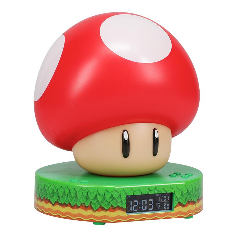 Super Mario Mushroom Digital Alarm Clock / zegar cyfrowy Super Mario Mushroom