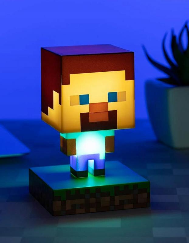 Minecraft Steve Icon Light / lampka Minecraft Steve