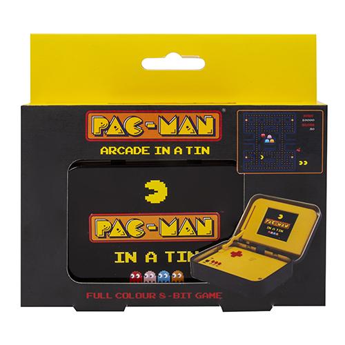 PAC-MAN Arcade in a Tin / retro konsola Pac-man w ozdobnej puszce