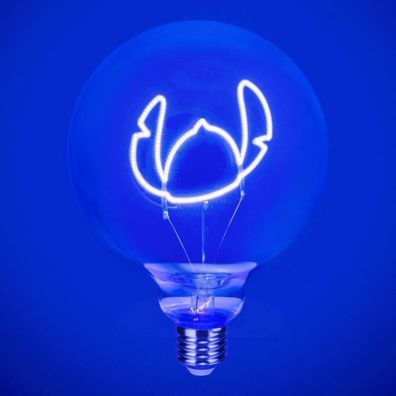 Disney Stitch LED Neon Bulb Lamp (high: 24,3 cm) / Diseny Stitch lampka - żarówka neonowa (wysokość: 24,3 cm)