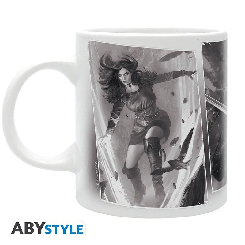 The Witcher: Geralt, Ciri and Yennefer mug / kubek Wiedźmin: Geralt, Ciri i Yennefer - ABS