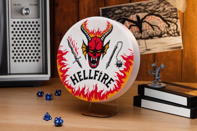 Stranger Things Hellfire Club Logo Light / Lampka Stranger Things klub Hellfire - Logo