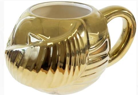 Harry Potter gift set: golden snitch 3D mug plus bottle / Zestaw prezentowy Harry Potter: kubek 3D złoty znicz plus butelka