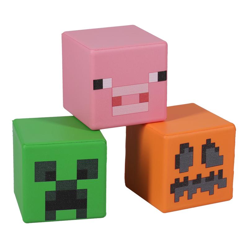 Minecraft Creeper Stress block / Gniotek antystresowy Minecraft - Creeper