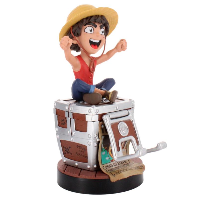 One Piece Netflix: Luffy phone & controller holder (20 cm) - Wanted / stojak One Piece Netflix Luffy (20 cm) - Poszukiwany