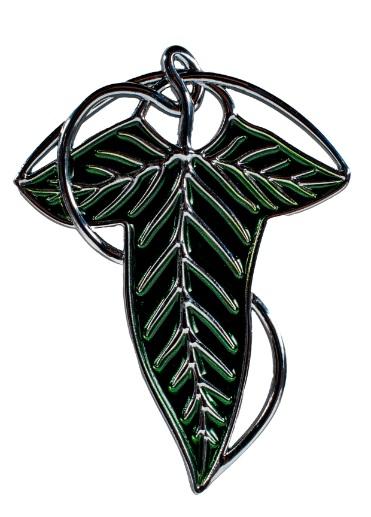 Lord of the Rings: Elven Leaf Pin Brooch Replica / Władca Pierścieni przypinka liść Elfów