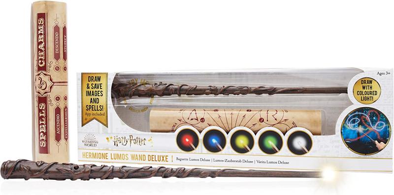 HARRY POTTER - Deluxe Lumos Wand - Hermione - 35 cm / różdżka Harry Potter Deluxe Lumos - Hermiona - 35 cm