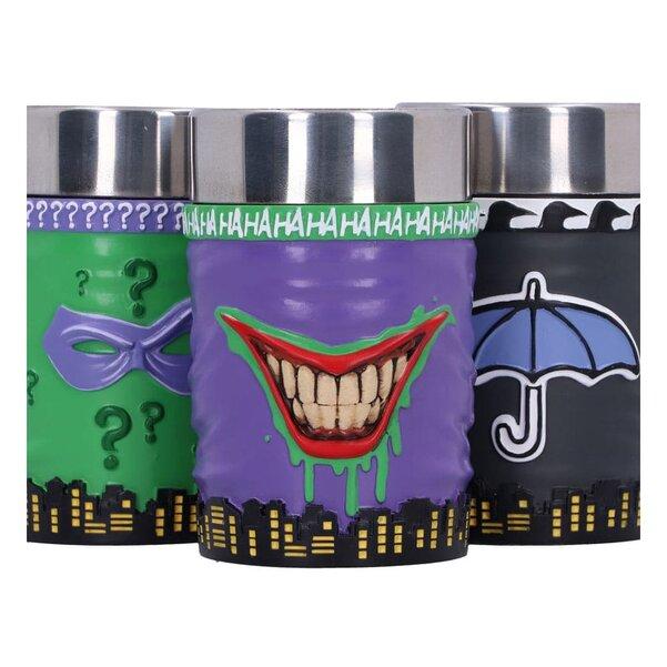 DC Batman Super-Villain Collectible Mini Cup Set (4 pcs) / Zestaw kieliszków DC Comics Super-Villain (4 sztuki)