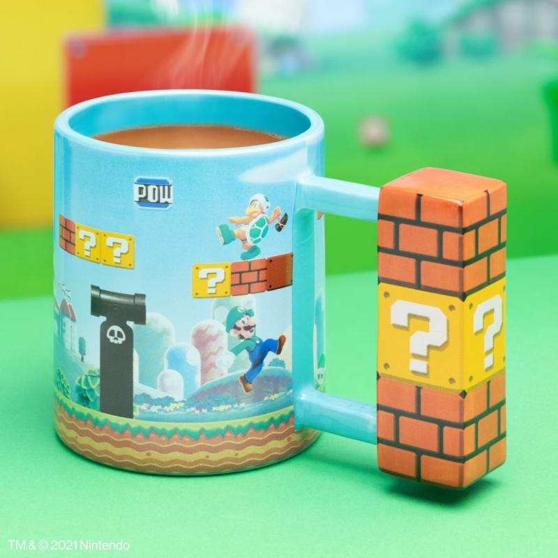 Super Mario Level Shaped Mug / kubek 3D Super Mario