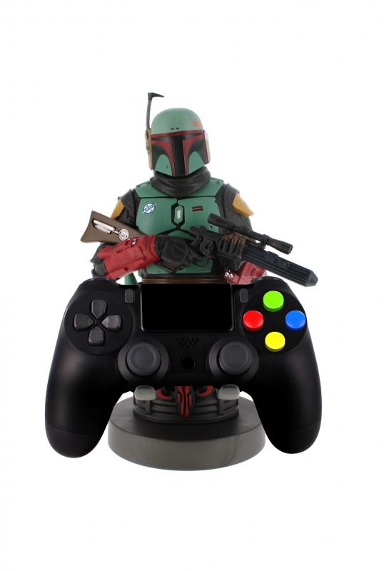 Star Wars - Mandalorian Boba Fett phone & controller holder (20 cm) / stojak Gwiezdne Wojny - Mandalorian Boba Fett (20 cm)