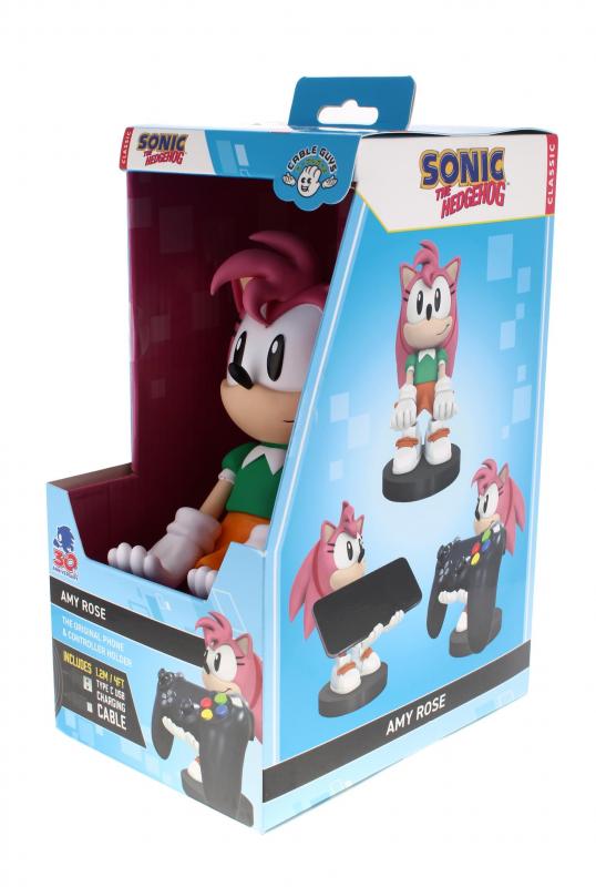 Sonic the hedgehog Amy Rose phone & controller holder (20 cm) / stojak Sonic the hedgehog Amy Rose (20 cm)