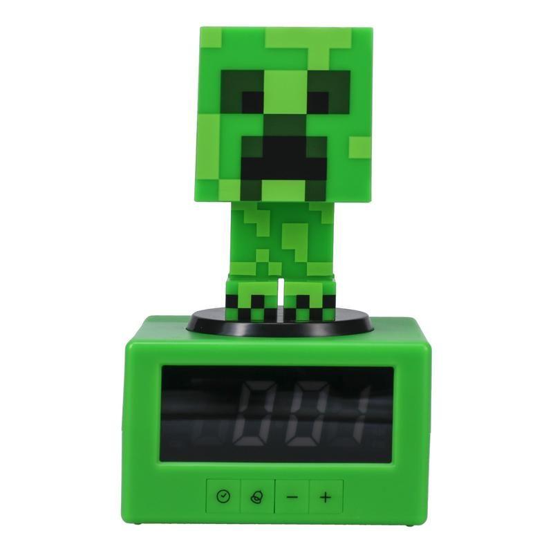 Minecraft Creeper Icon Alarm Clock (high: 16 cm) / alarm Minecraft Creeper (wysokość: 16 cm)