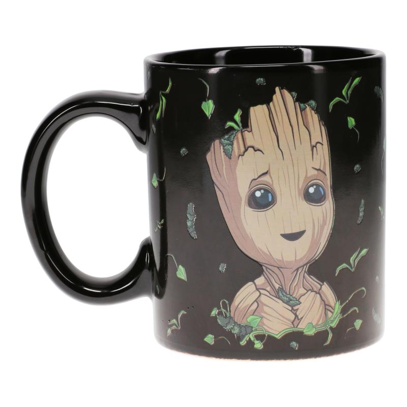 Marvel Groot Heat Change Mug / Kubek termoaktywny Marvel Groot