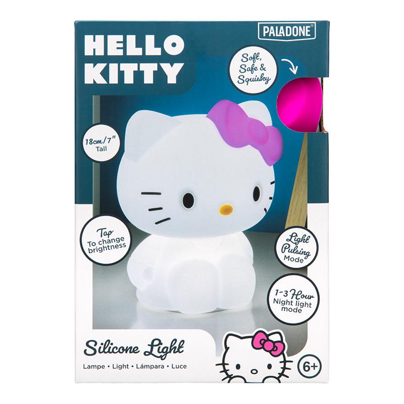 Hello Kitty Silicone Light Rechargeable Battery (high: 18 cm) / Hello Kitty silikonowa lampka z akumulatorem (wysokość: 18 cm)