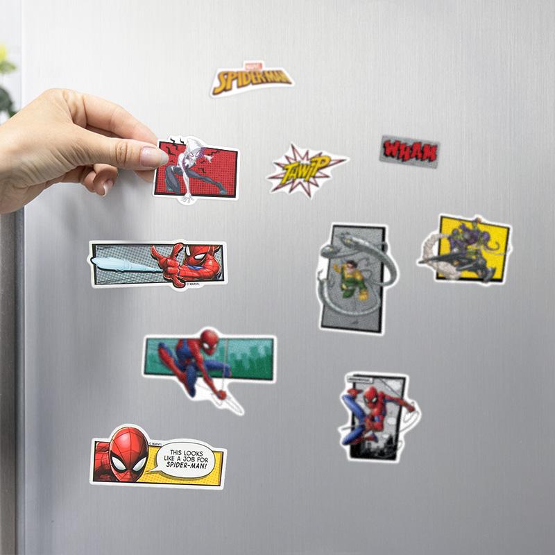 Marvel Spider-man Fridge Magnets / zestaw magnesów na lodówkę Marvel Spider-man