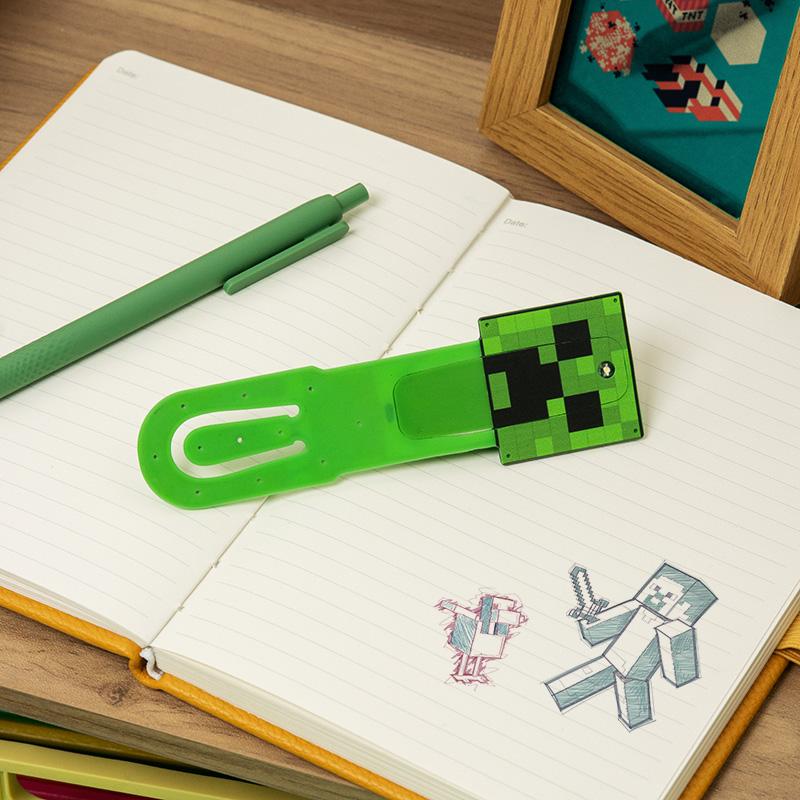 Minecraft Light & Bookmark - Creeper / Minecraft zakładka do książek i lampka - Creeper