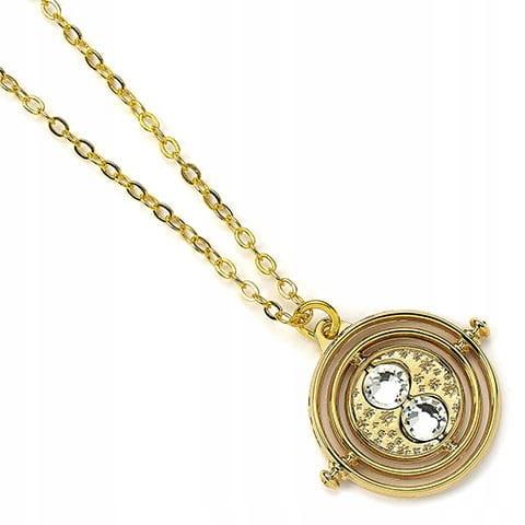 Harry Potter fixed time turner necklace / Łańcuszek z zawieszką Harry Potter - zmieniacz czasu (pozłacany)