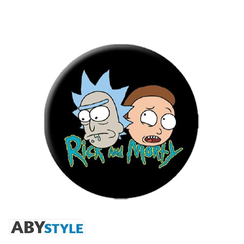 RICK AND MORTY Badge Pack - Characters / Rick i Morty zestaw przypinek - Postaci - ABS