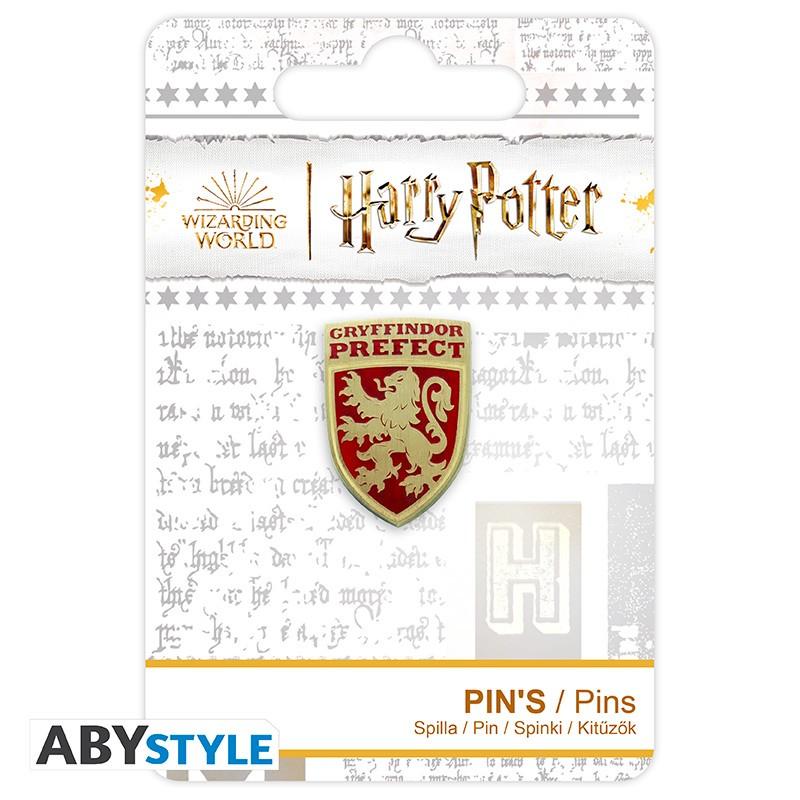 HARRY POTTER pin Gryffindor Prefect / Harry Potter przypinka Prefekt Gryffindoru - ABS