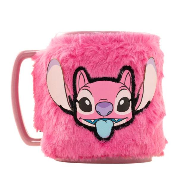 DISNEY LILO & STITCH FUZZY MUG - ANGEL / Disney Lilo & Stitch kubek z futerkiem - Andzia