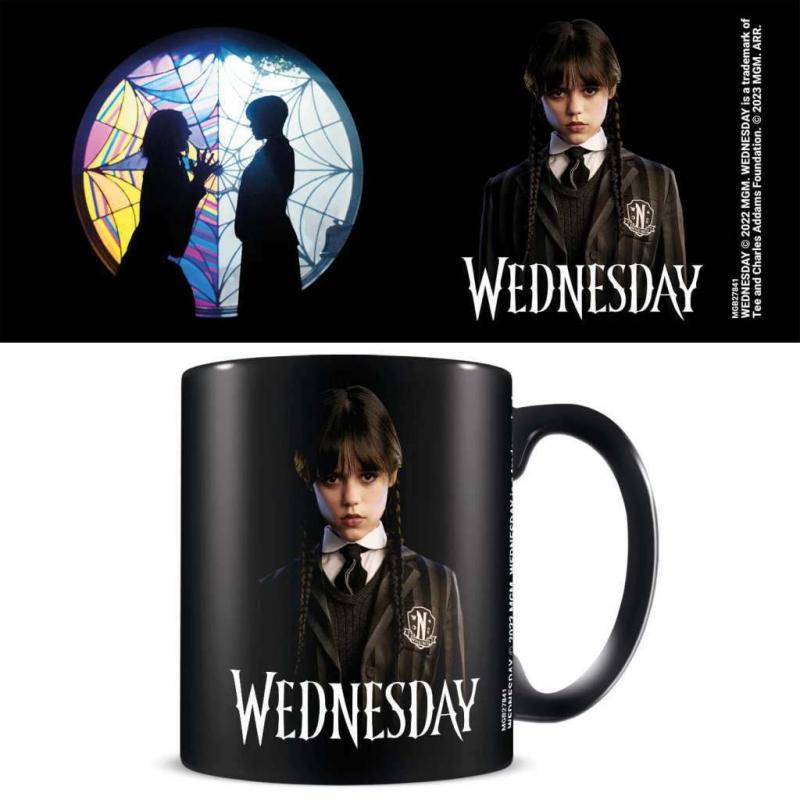 WEDNESDAY (FRIENDSHIP) BLACK MUG / Kubek Wednesday - Przyjaźń