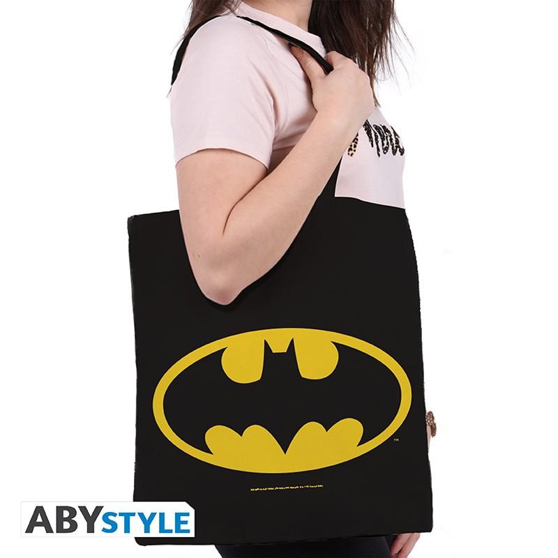 DC COMICS Tote Bag - Batman logo / Dragon Ball torba na zakupy Batman logo - ABS