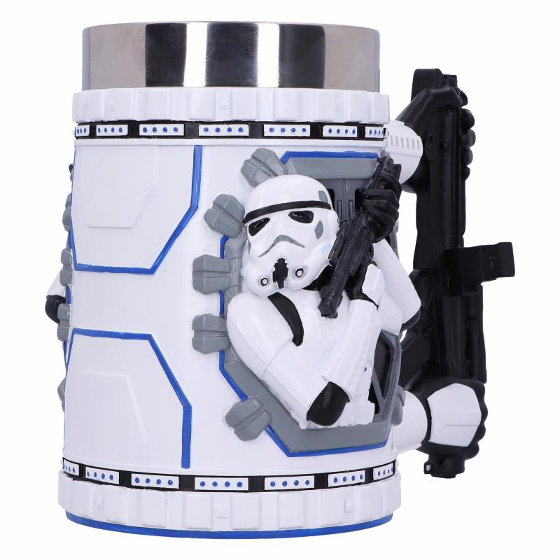 Star Wars Stormtrooper Tankard (high: 18 cm) / Kufel Kolekcjonerski Gwiezdne Wojny - Szturmowiec (wyskość: 18 cm)