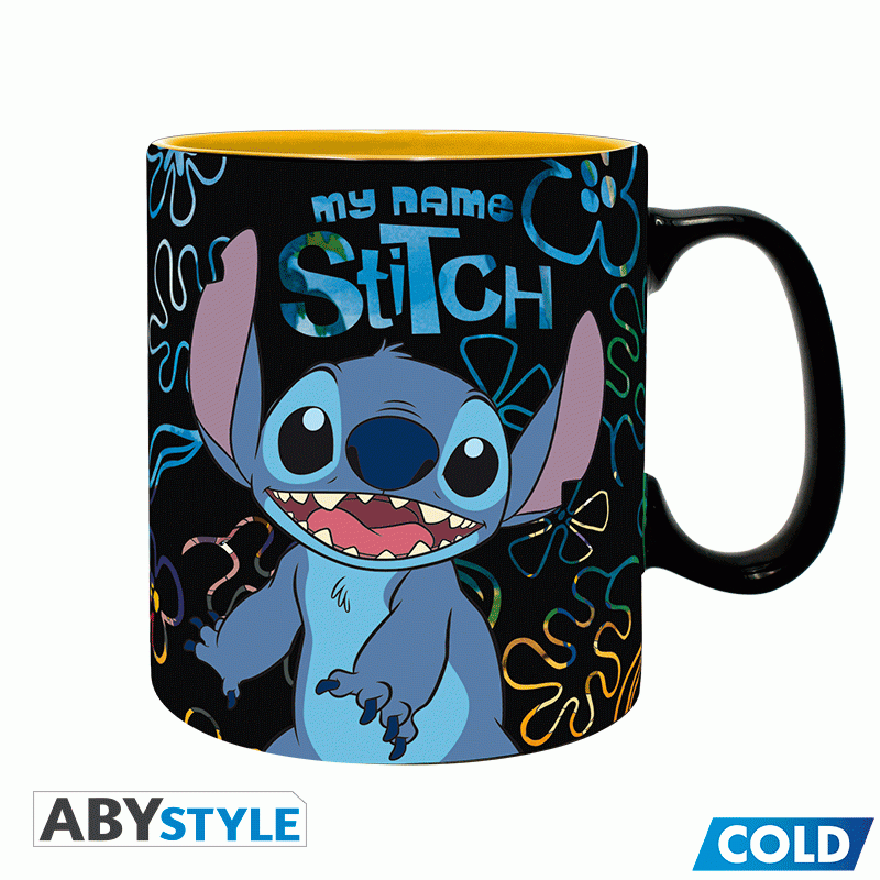 DISNEY Mug Heat Change (460 ml) - Lilo & Stitch / Disney kubek termoaktywny Lilo i Stitch (460 ml) - ABS