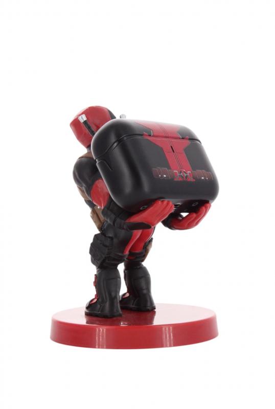 Marvel Deadpool Buds Pro Wireless Bluetooth Earbuds and Phone Holder / Marvel Deadpool zestaw: stojak na słuchawki Deadpool plus słuchawki bezprzewodowe