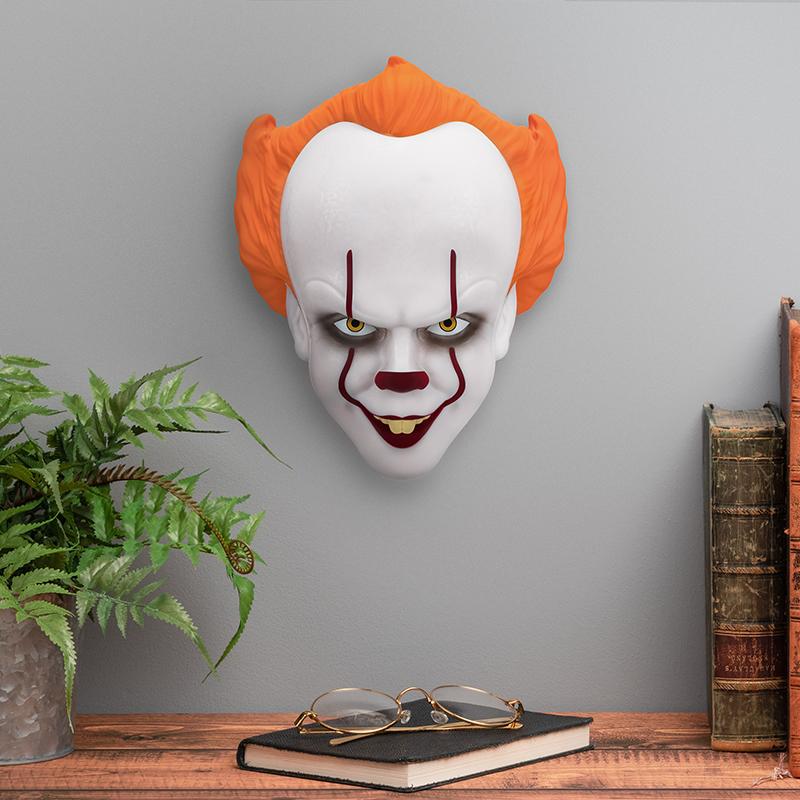 IT Pennywise Mask desktop / wall light (high: 22 cm) / lampka ścienno-biurkowa 