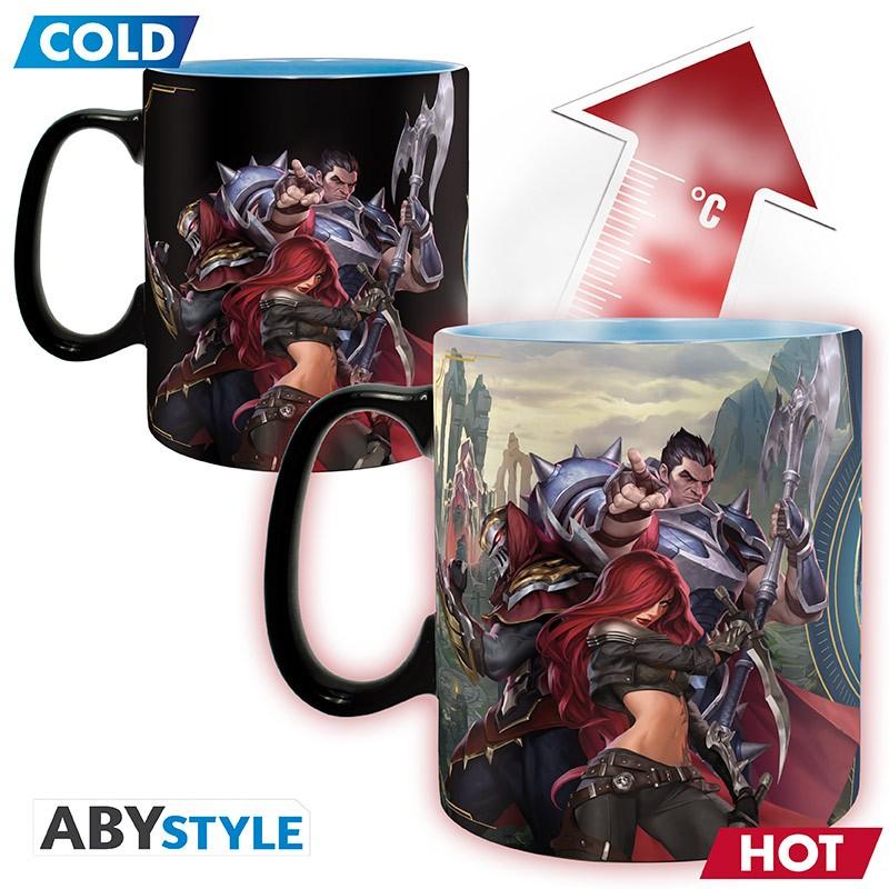 LEAGUE OF LEGENDS Mug Heat Change / kubek termoaktywny LOL - ABS