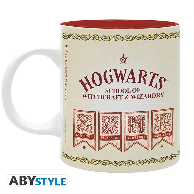 HARRY POTTER mug (320 ml) - 4 Houses / Harry Potter kubek (320 ml) Domy Hogwartu - ABS