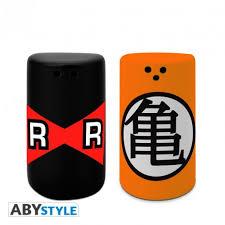 DRAGON BALL Salt & Pepper Shakers - Kame & RR / zestaw solniczka plus pieprzniczka DRAGON BALL Kame & RR - ABS