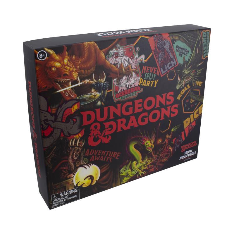 Dungeons and Dragons jigsaw (1000 pcs) / Puzzle Dungeons and Dragons (1000 elementów)