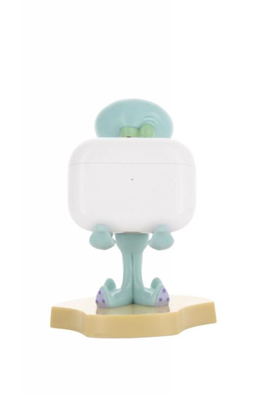 Spongebob: Squidward Holdem, Earbud Holder (11 cm) / Stojak na słuchawki SpongeBob Kanciastoporty - Skalmar Obłynos (11 cm)