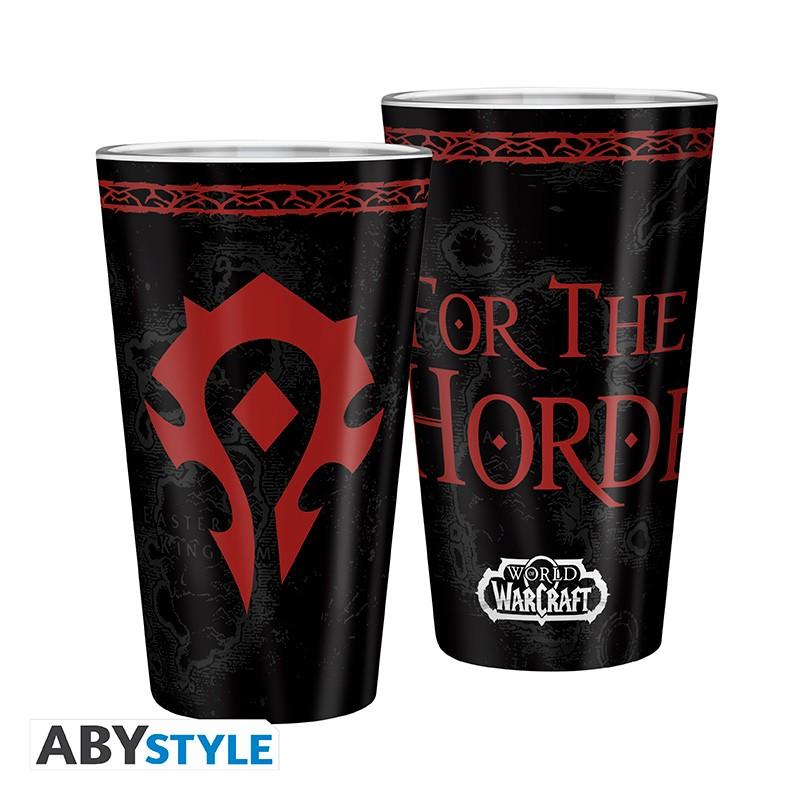 World of Warcraft large glass (400 ml) - Horde / World of Warcraft szklanka (400 ml) - Horde - ABS